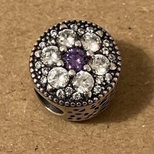 Forget me not charm for pandora bracelet